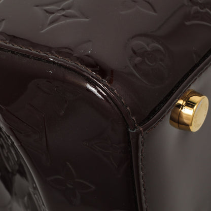 Exclusive Louis Vuitton Amarante Vernis Brea GM — Top View