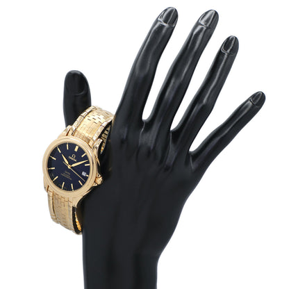 Exclusive Omega DeVille 18K Yellow Gold Co-Axial 37.5mm 4631.80.33 — Detail View