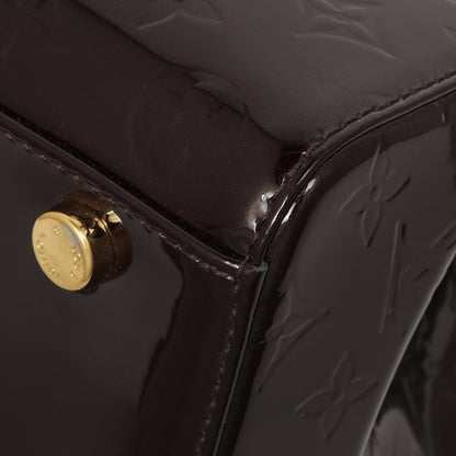 Exclusive Louis Vuitton Amarante Vernis Brea GM — Detail View