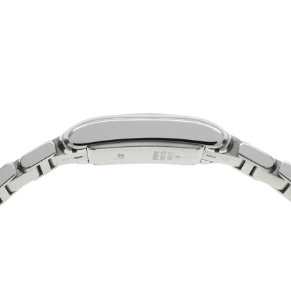 Exclusive Cartier Stainless Steel Tank Francaise 2465 — Back View