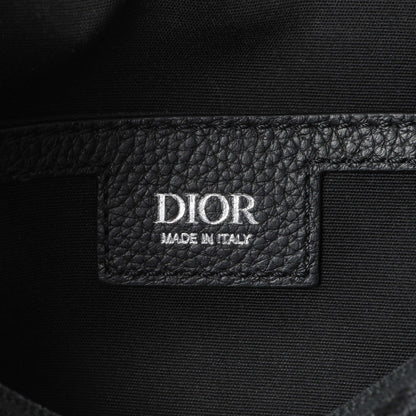 Exclusive Christian Dior Black Small Rider Soft Hobo Bag — Detail View