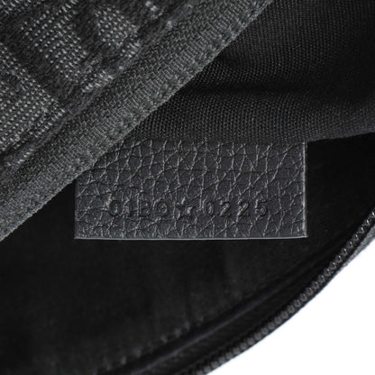 Exclusive Christian Dior Black Small Rider Soft Hobo Bag — Lifestyle View