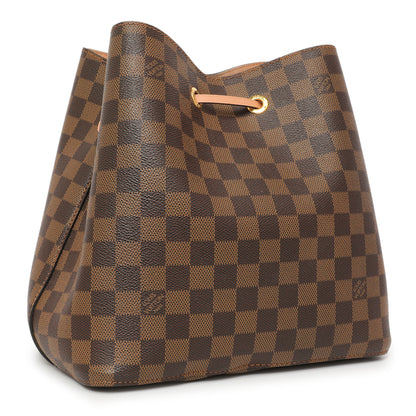 Exclusive Louis Vuitton Damier Ebene Venus Pink Neonoe MM — Side View