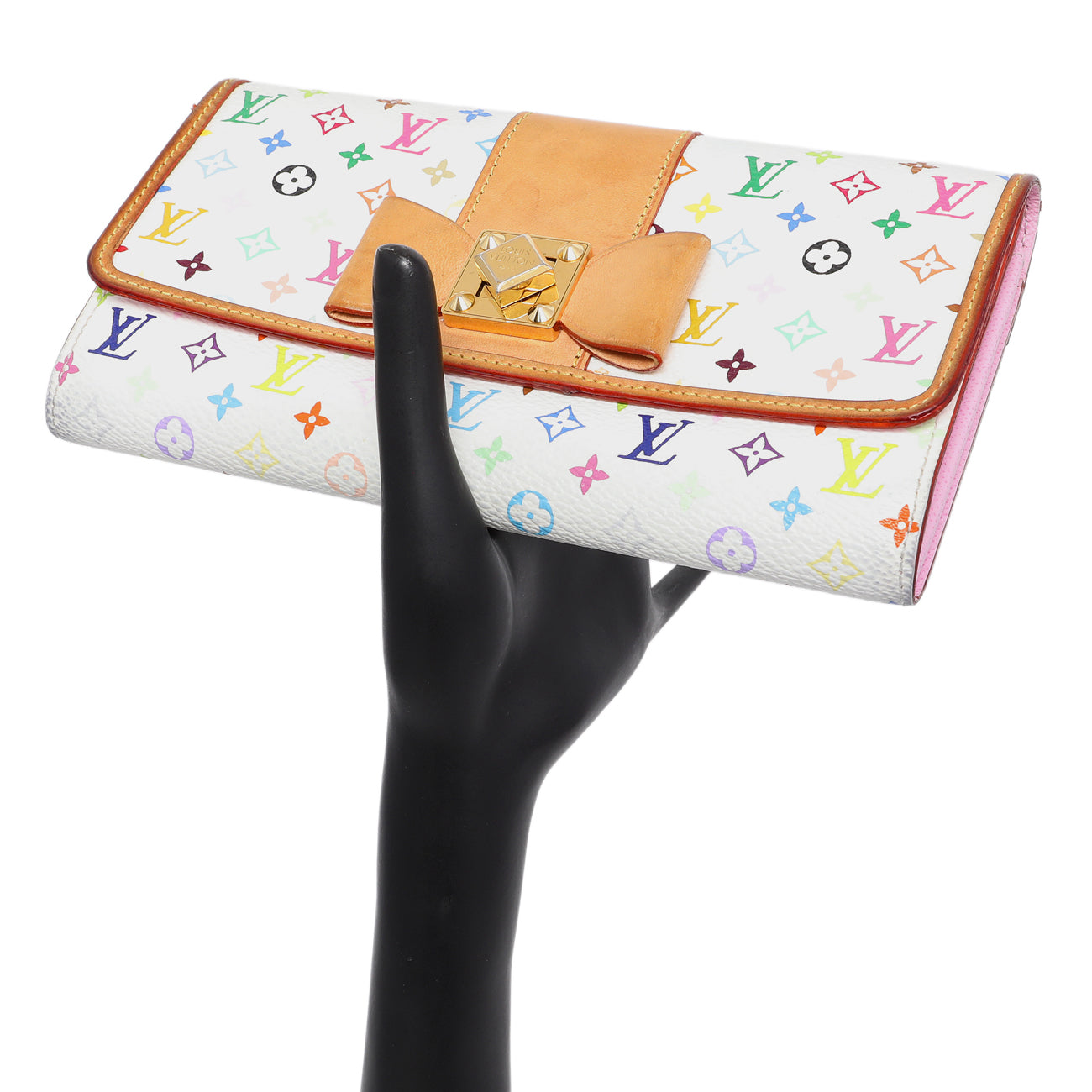 Exclusive Louis Vuitton Monogram Multicolor Sarah Noeud Wallet — Alternate View 11