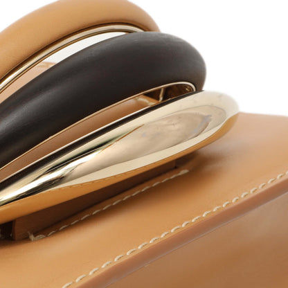 Exclusive Chloe Light Brown Calfskin Kattie Crossbody — Alternate View 7