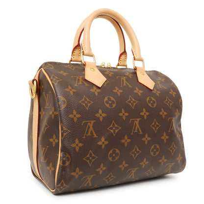 Exclusive Louis Vuitton Monogram Speedy 25 Bandouliere — Side View