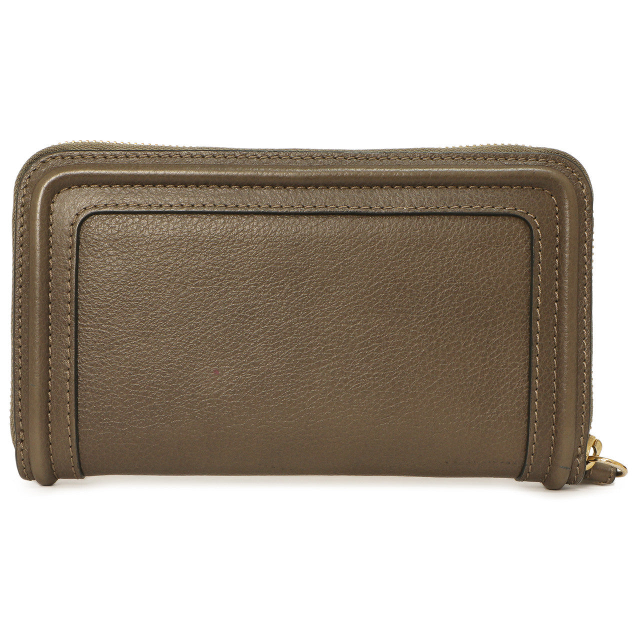 Exclusive Chloe Rock Calfskin Paraty Long Zip Around Wallet — Side View