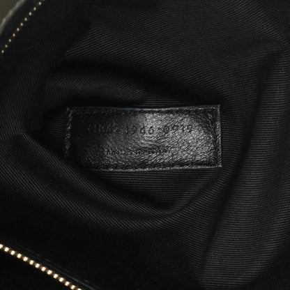 Exclusive Saint Laurent Calfskin Y Quilted Monogram Medium Loulou Chain Satchel — Alternate View 11