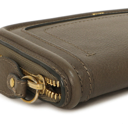 Exclusive Chloe Rock Calfskin Paraty Long Zip Around Wallet — Top View