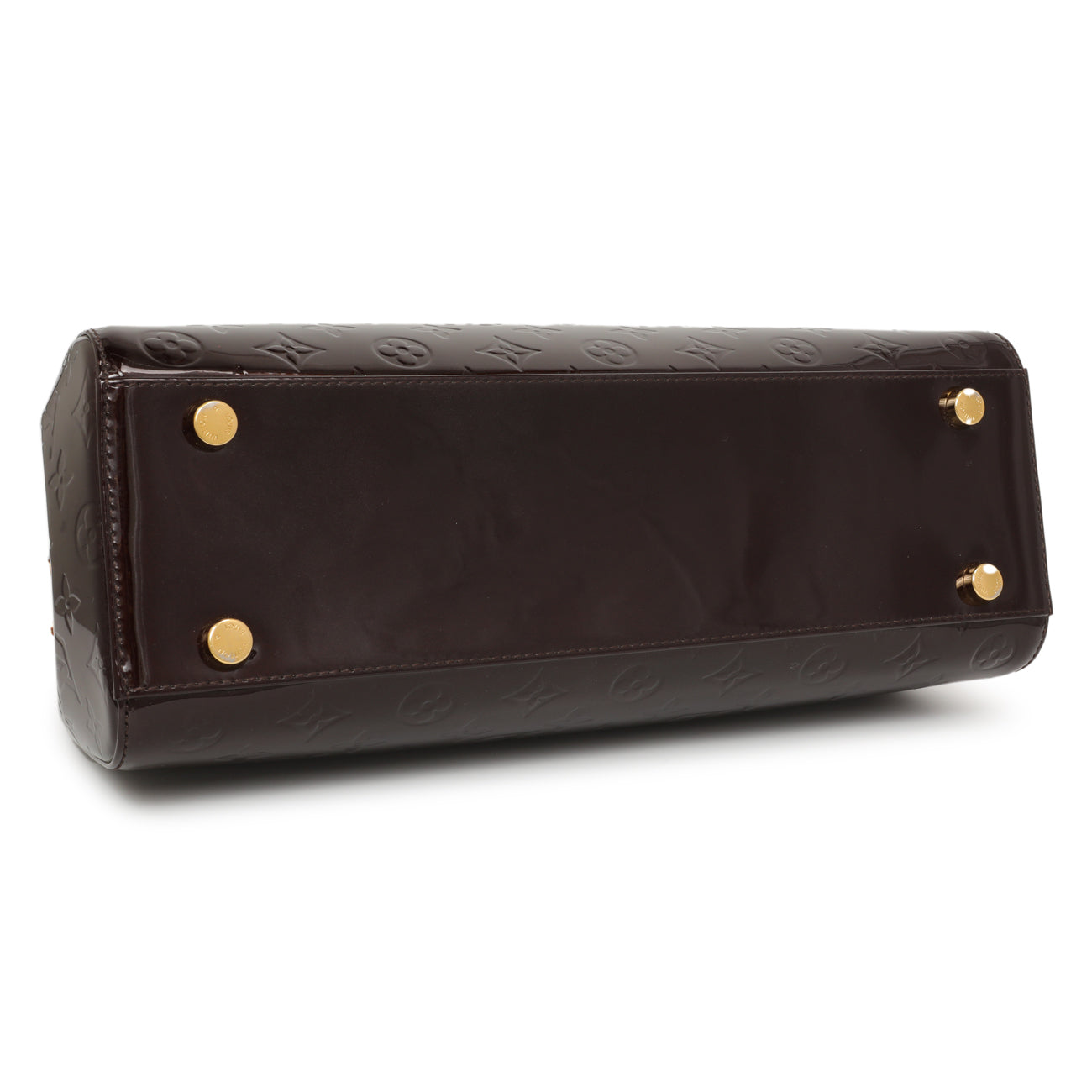 Exclusive Louis Vuitton Amarante Vernis Brea GM — Back View