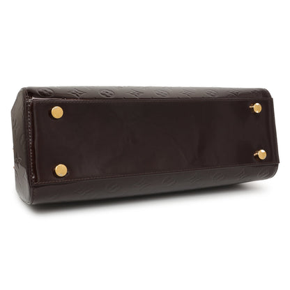 Exclusive Louis Vuitton Amarante Vernis Brea GM — Back View