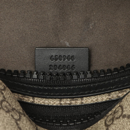 Exclusive Gucci GG Supreme Monogram Belt Bag — Lifestyle View