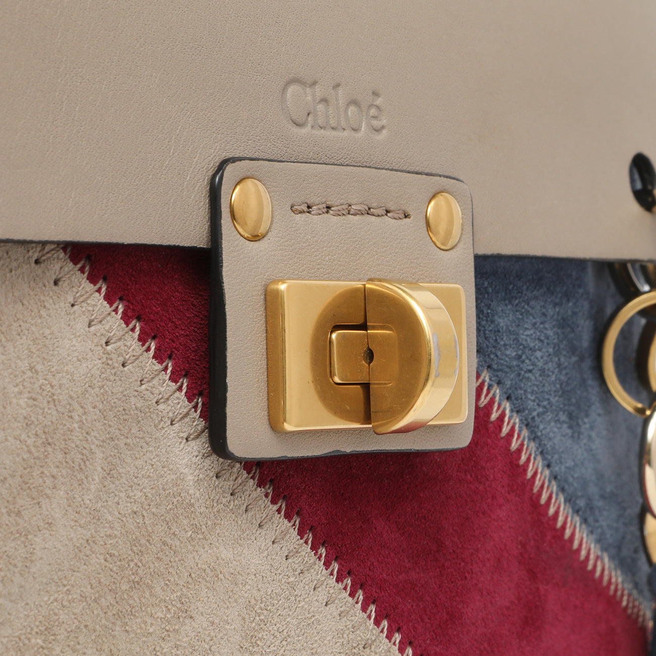 Exclusive Chloe Suede Small Jane Fringe Bag — Alternate View 8