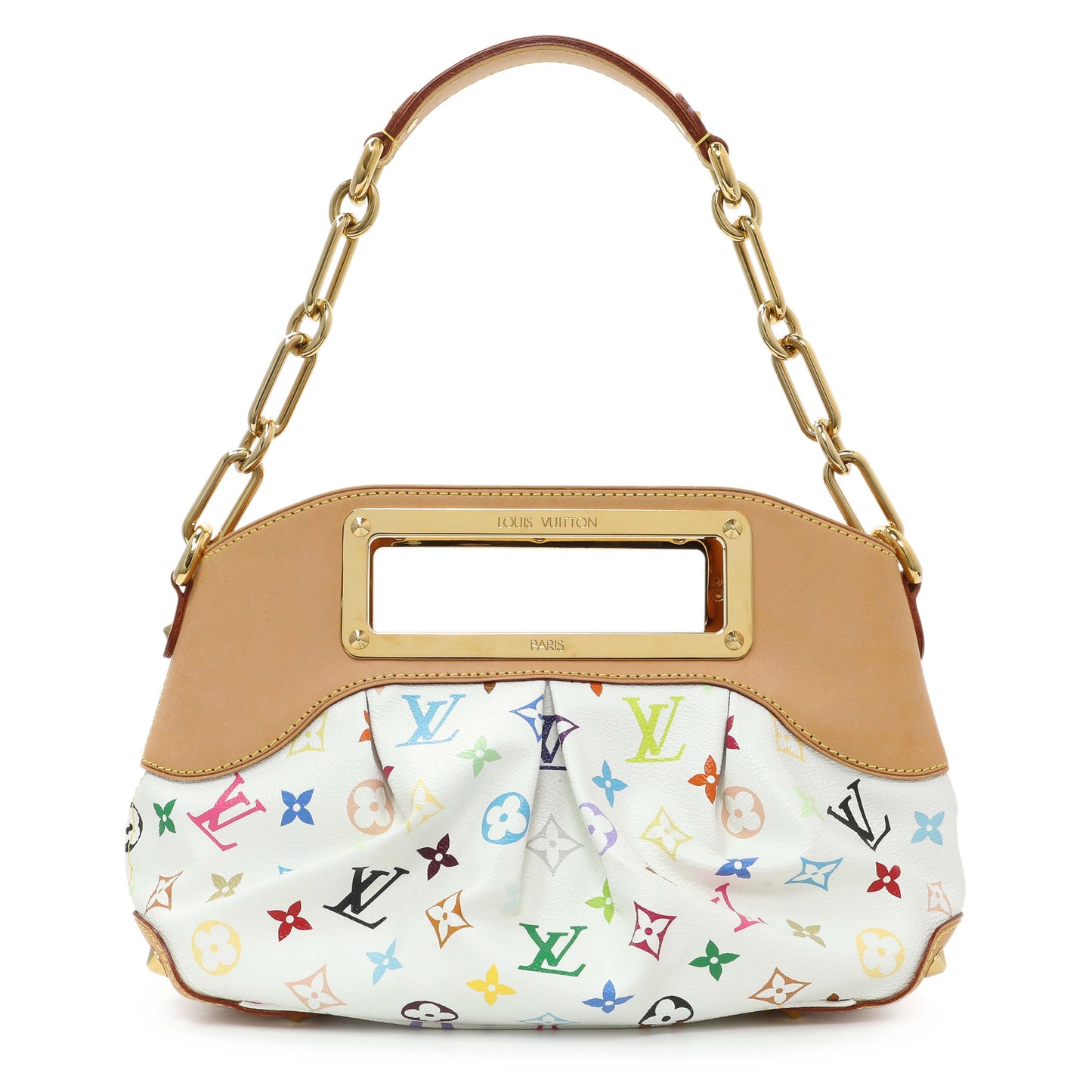 Exclusive Louis Vuitton Monogram Multicolor Judy PM — Front View