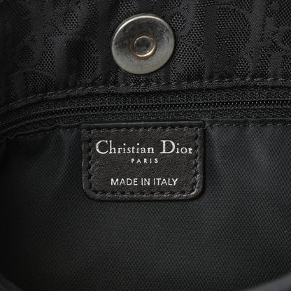 Exclusive Christian Dior Black Diorissimo Lovely Hobo — Detail View