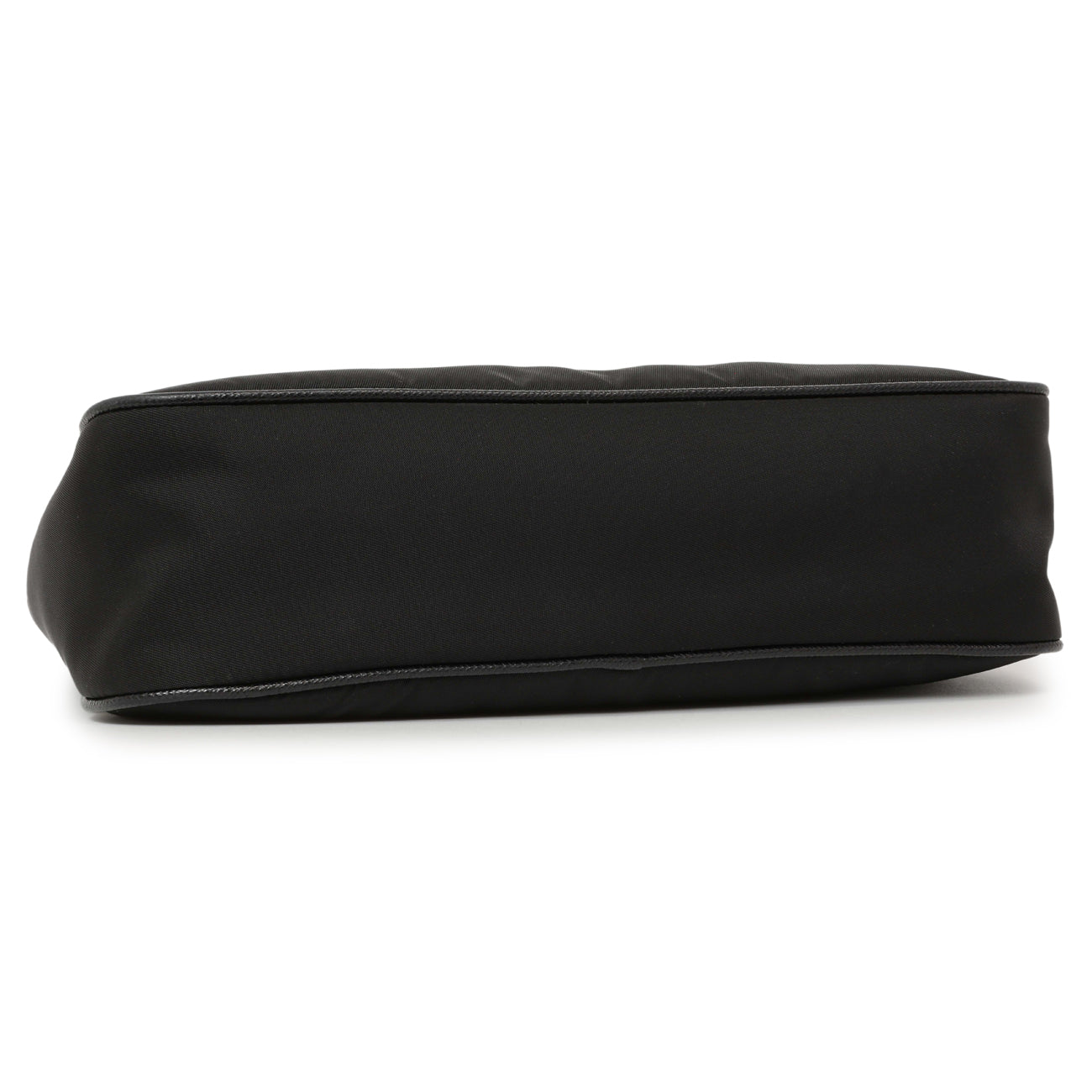 Exclusive Prada Black Nylon Re-Edition 2005 Shoulder Bag — Top View