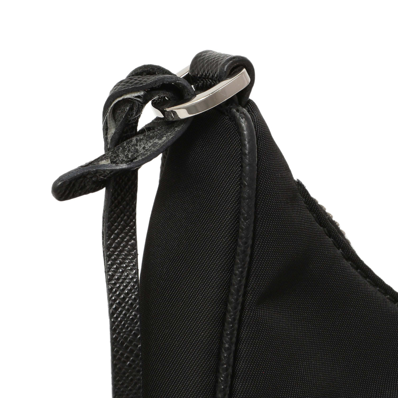 Exclusive Prada Black Nylon Re-Edition 2005 Shoulder Bag — Alternate View 12