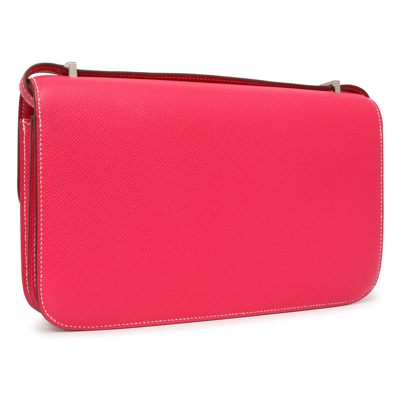 Exclusive Hermes Rose Tyrien Epsom Constance Elan 25 — Side View