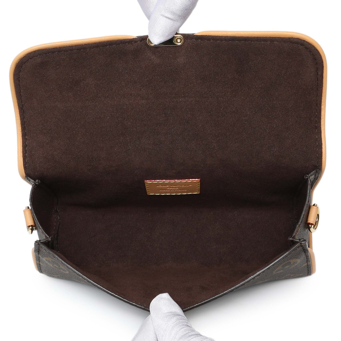 Exclusive Louis Vuitton Monogram Pochette Camille — Top View