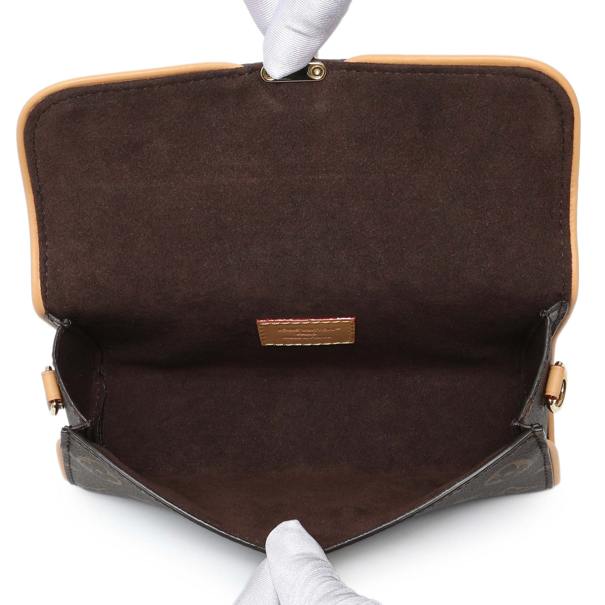 Exclusive Louis Vuitton Monogram Pochette Camille — Top View