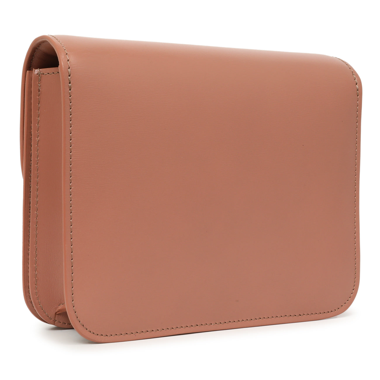 Exclusive Celine Rose Box Calfskin Teen Classic Box Flap Bag — Side View