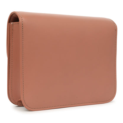 Exclusive Celine Rose Box Calfskin Teen Classic Box Flap Bag — Side View