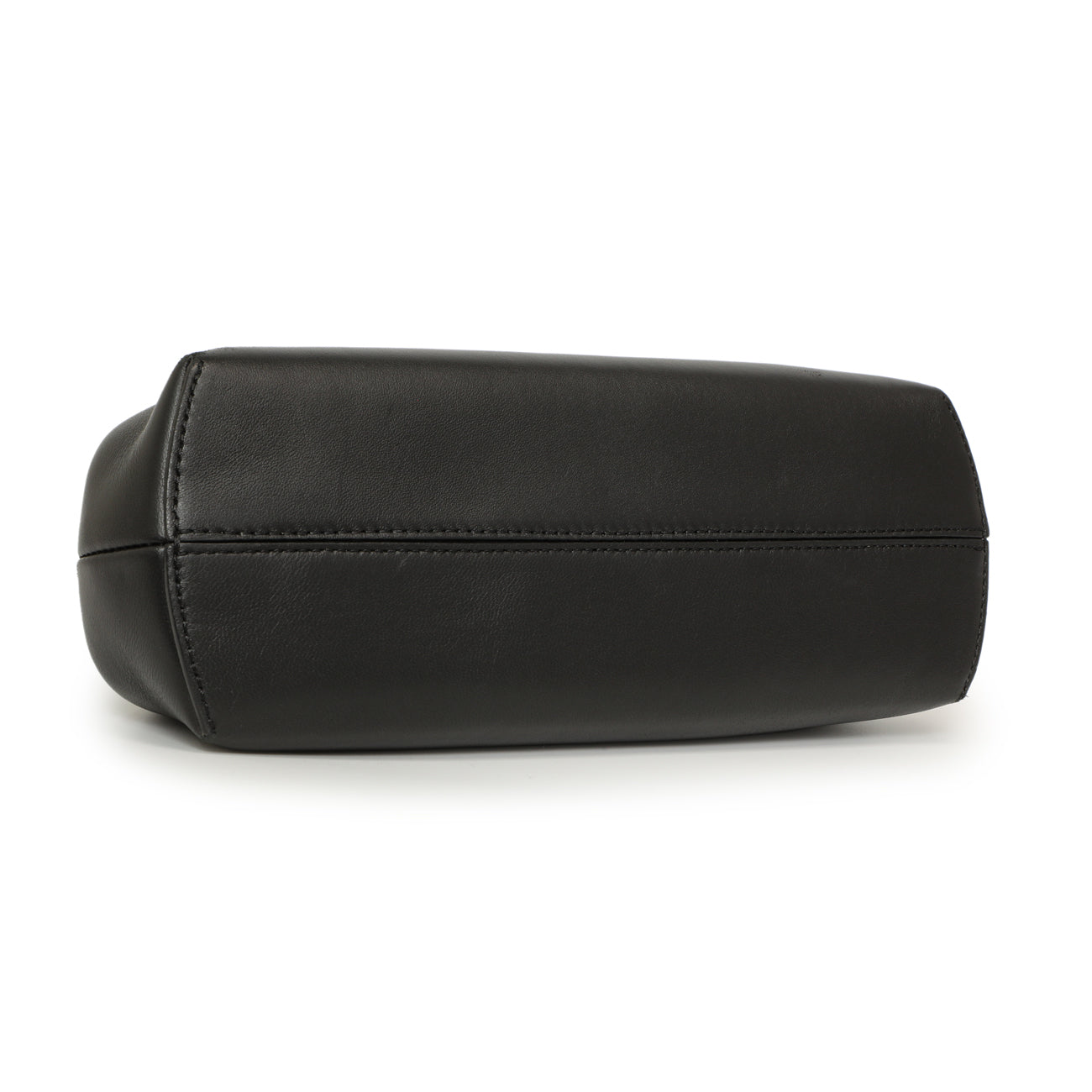 Exclusive Fendi Black Shiny Nappa Small Fendi First — Back View