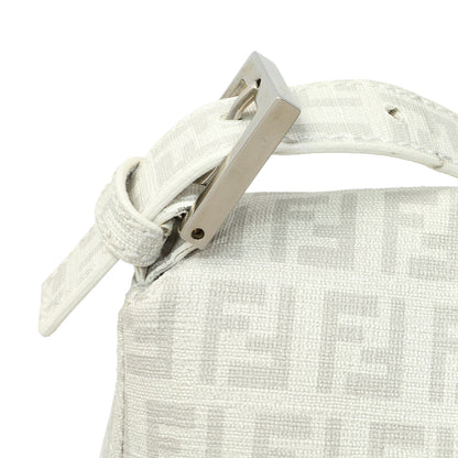 Exclusive Fendi White Zucchino Mama Baguette — Alternate View 7