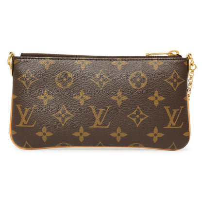 Exclusive Louis Vuitton Monogram Pochette Milla MM — Side View