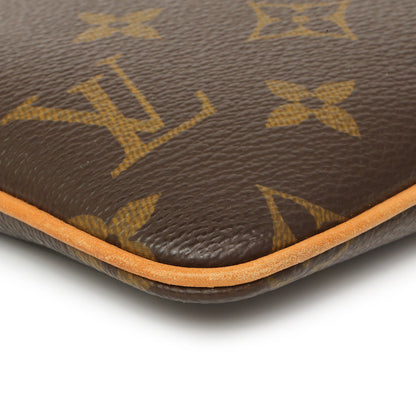 Exclusive Louis Vuitton Monogram Pochette Milla MM — Top View