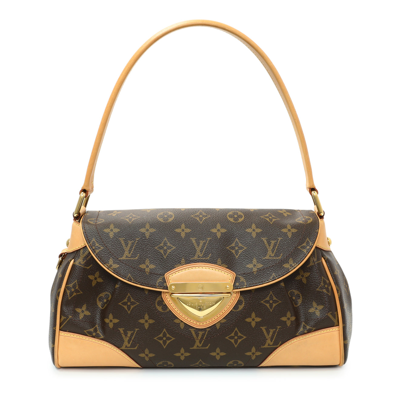 Exclusive Louis Vuitton Monogram Beverly MM — Front View