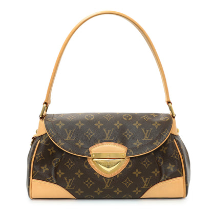 Exclusive Louis Vuitton Monogram Beverly MM — Front View