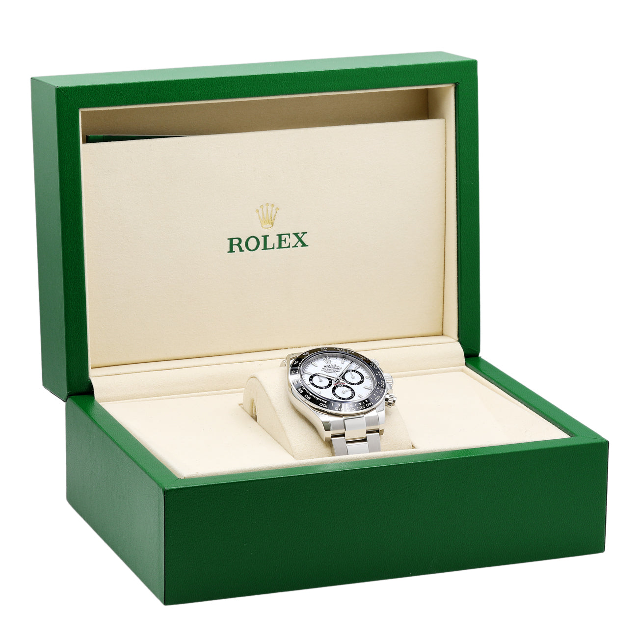 Exclusive Rolex Stainless Steel Cosmograph Daytona 126500LN — Detail View