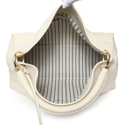 Exclusive Louis Vuitton White Empreinte Artsy MM — Alternate View 8