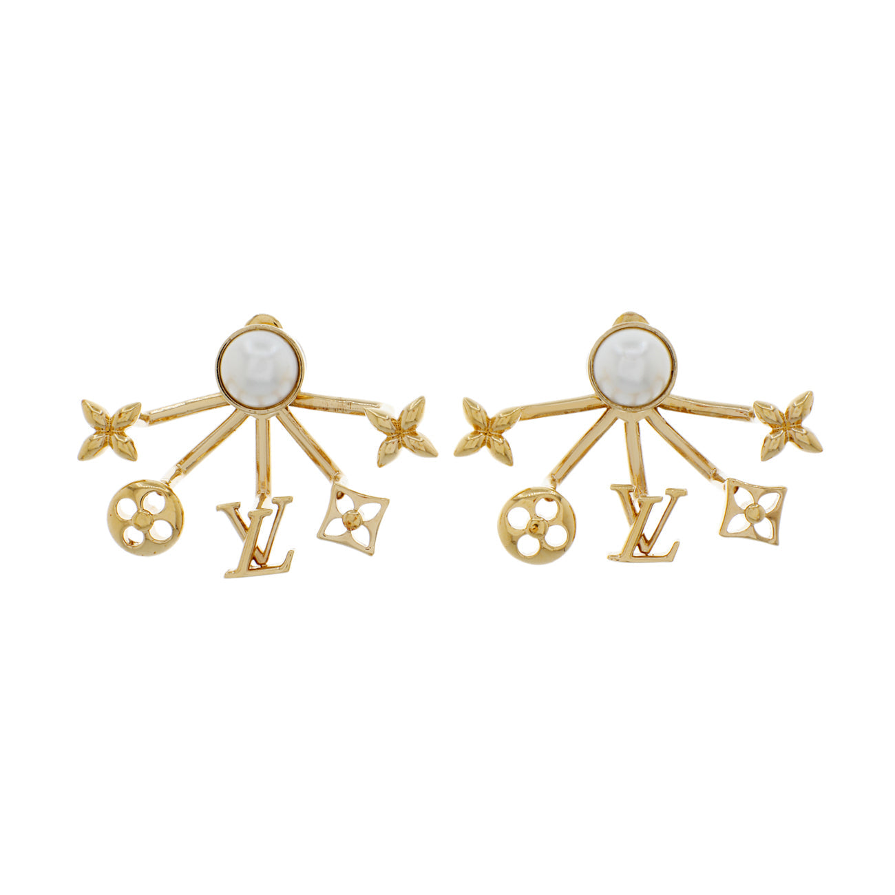 Exclusive Louis Vuitton Cruiser Earrings — Front View