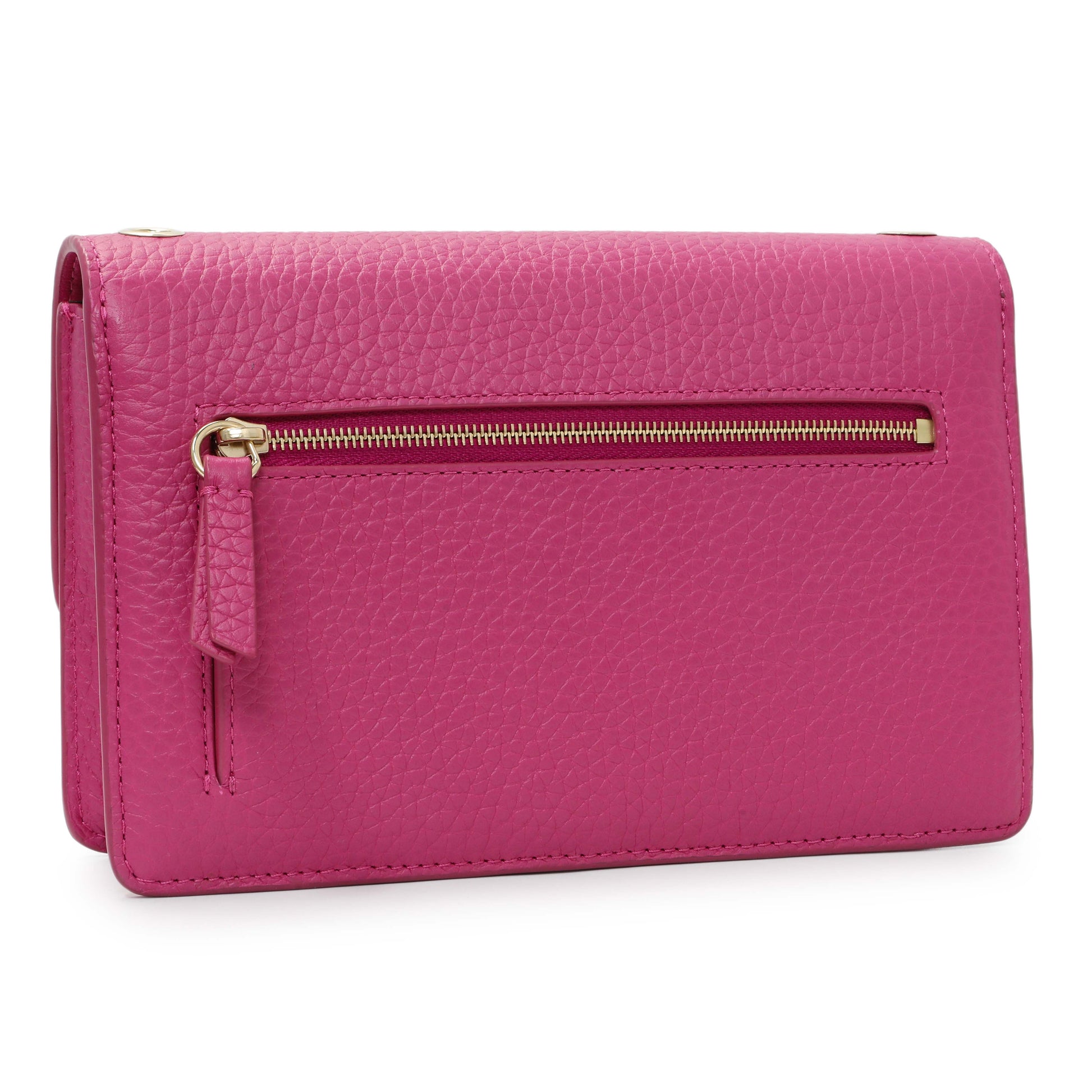 Exclusive Mulberry Pink Grained Calfskin Small Darley Crossbody — Side View