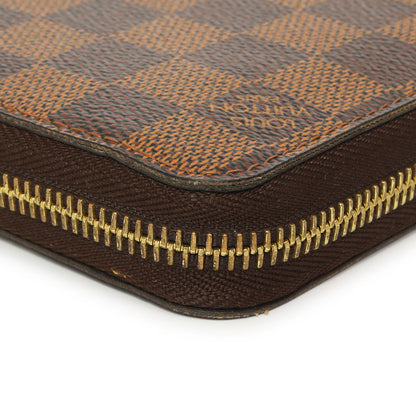 Exclusive Louis Vuitton Damier Ebene Zippy Wallet — Alternate View 7