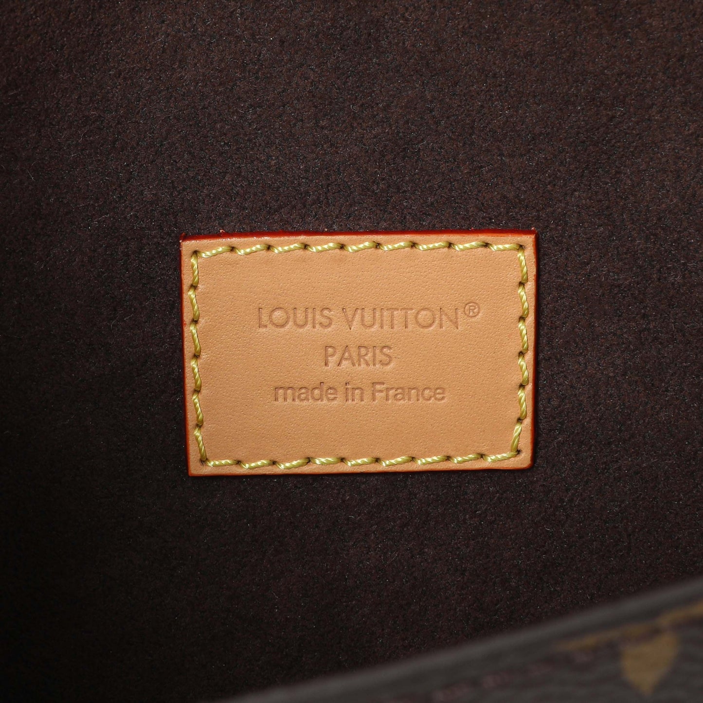 Exclusive Louis Vuitton Monogram Pochette Camille — Detail View
