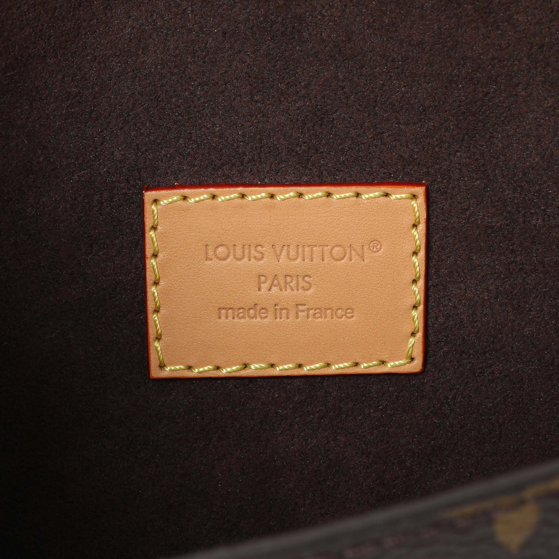 Exclusive Louis Vuitton Monogram Pochette Camille — Detail View