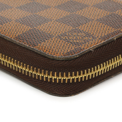 Exclusive Louis Vuitton Damier Ebene Zippy Wallet — Alternate View 9