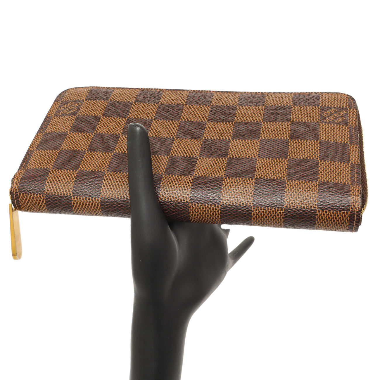 Exclusive Louis Vuitton Damier Ebene Zippy Wallet — Alternate View 15