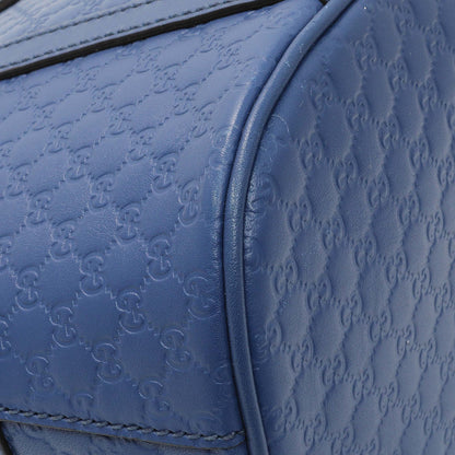 Exclusive Gucci Blue Microguccissima Mini Dome Bag — Top View