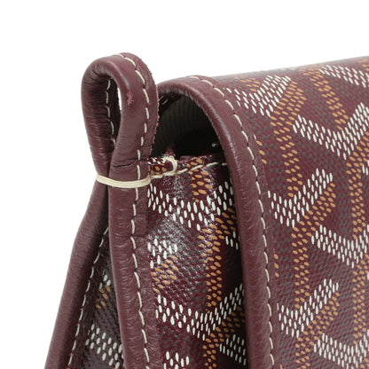 Exclusive Goyard Burgundy Goyardine Plumet Wallet Clutch — Alternate View 11