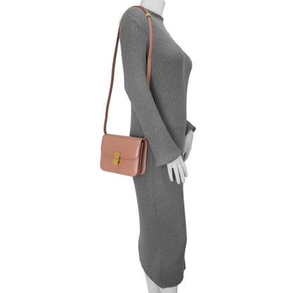 Exclusive Celine Rose Box Calfskin Teen Classic Box Flap Bag — Alternate View 7