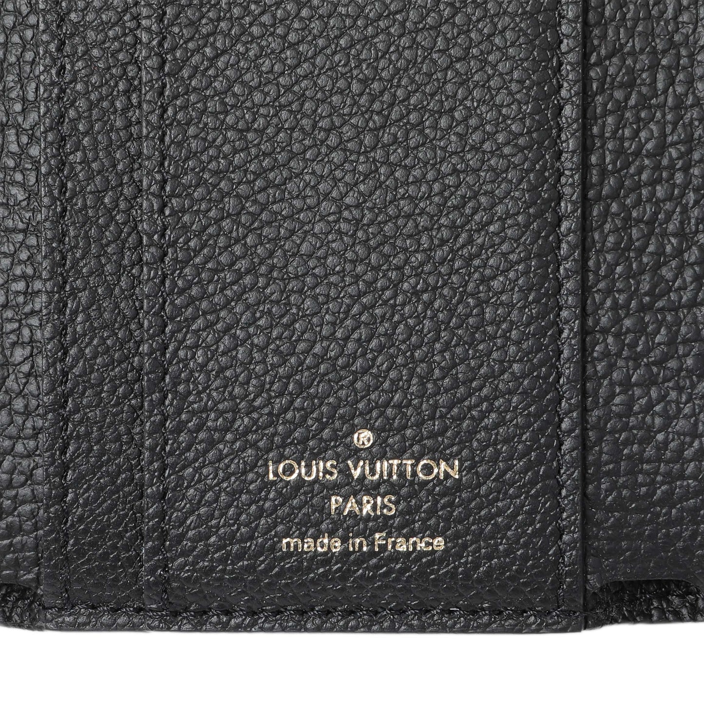 Exclusive Louis Vuitton Black Monogram Empreinte Leather Victorine Wallet — Alternate View 9