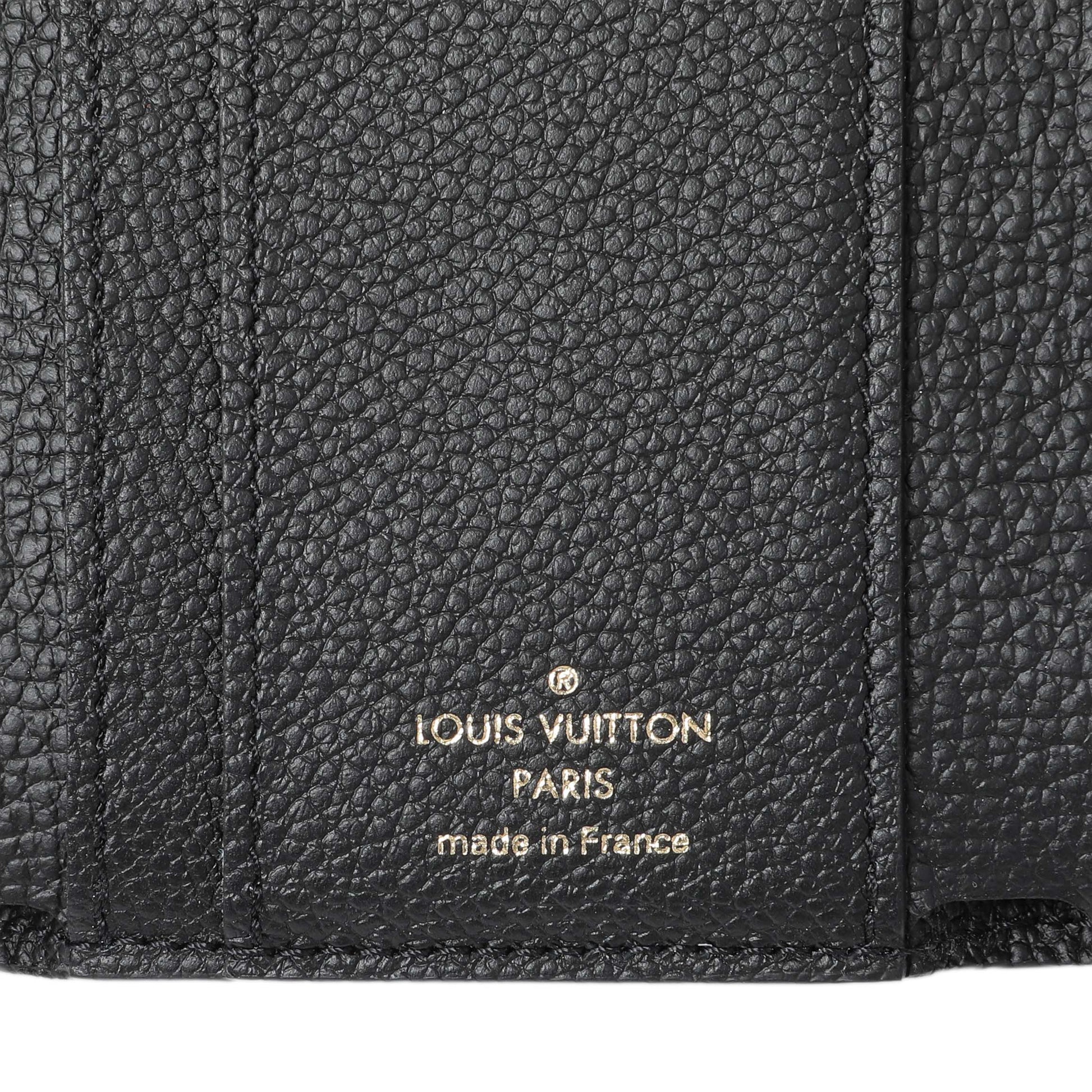 Exclusive Louis Vuitton Black Monogram Empreinte Leather Victorine Wallet — Alternate View 9