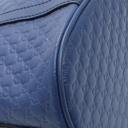 Exclusive Gucci Blue Microguccissima Mini Dome Bag — Lifestyle View
