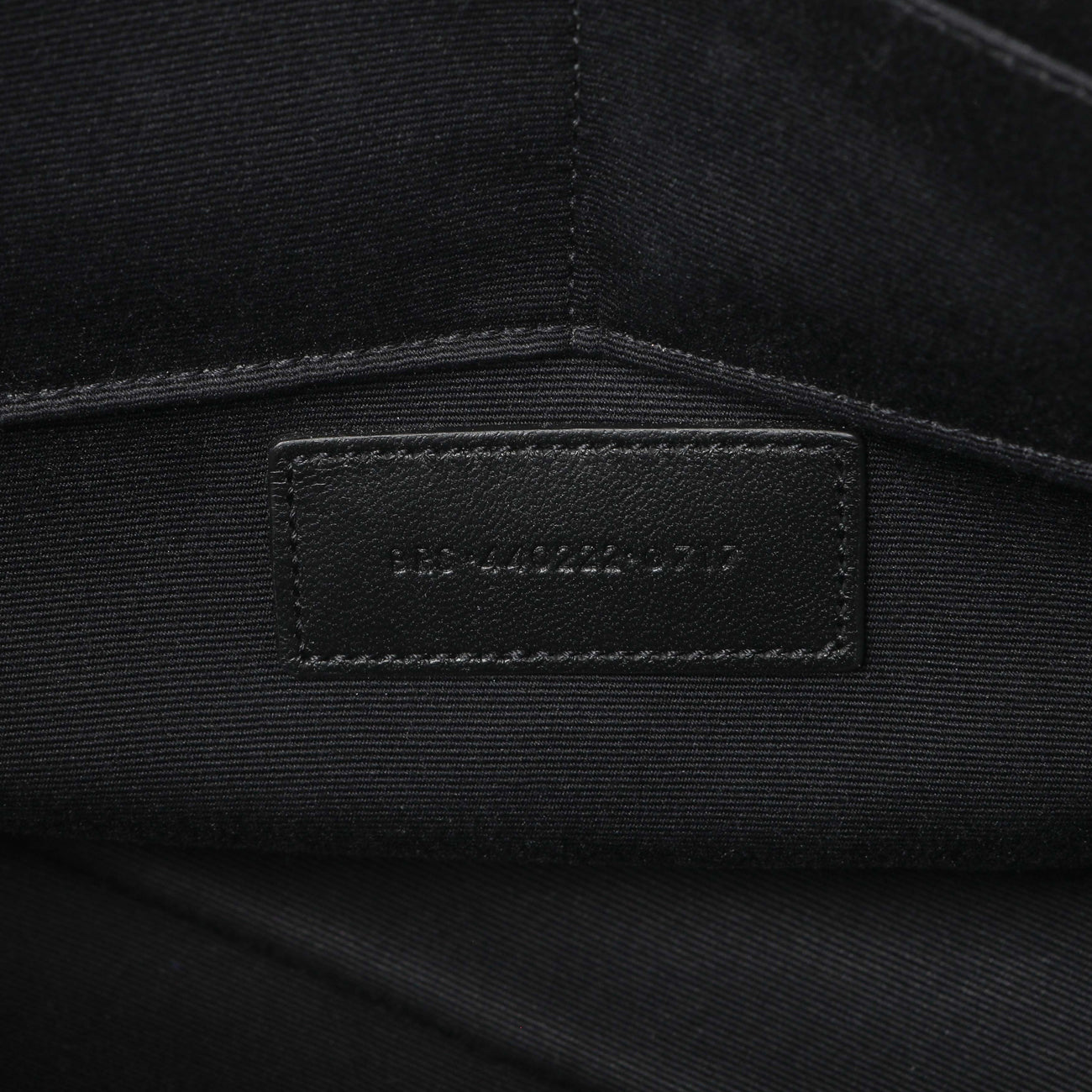 Exclusive Saint Laurent Burgundy Calfskin Matelasse Chevron Monogram Document Holder — Lifestyle View