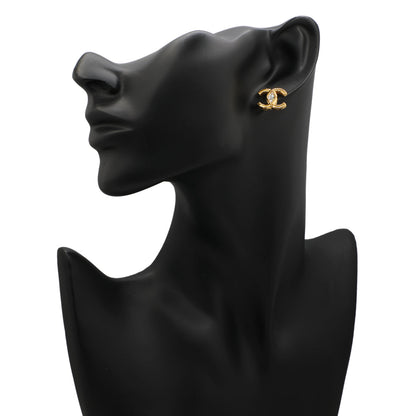 Exclusive Chanel Crystal CC Earrings — Top View