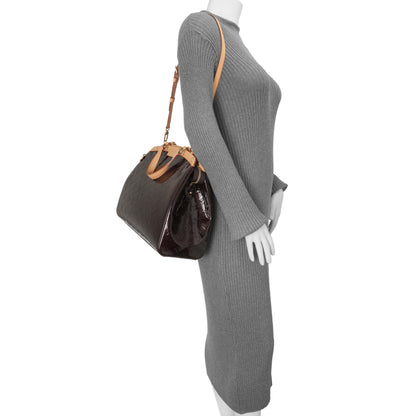 Exclusive Louis Vuitton Amarante Vernis Brea GM — Alternate View 11